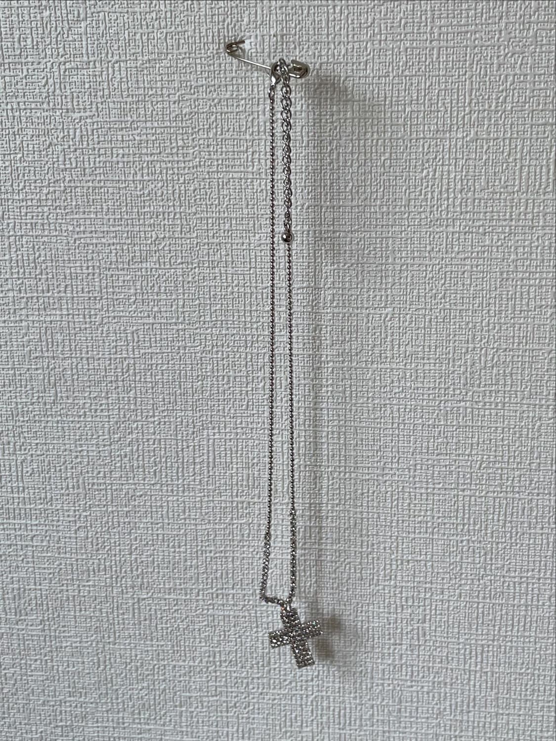 cross-cubic necklace 상품이미지5