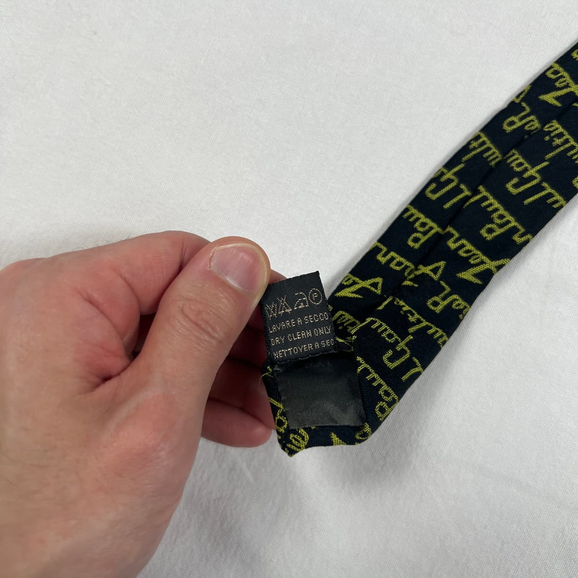 90‘s 장폴고티에 jpg 레터링 넥타이 상품이미지8