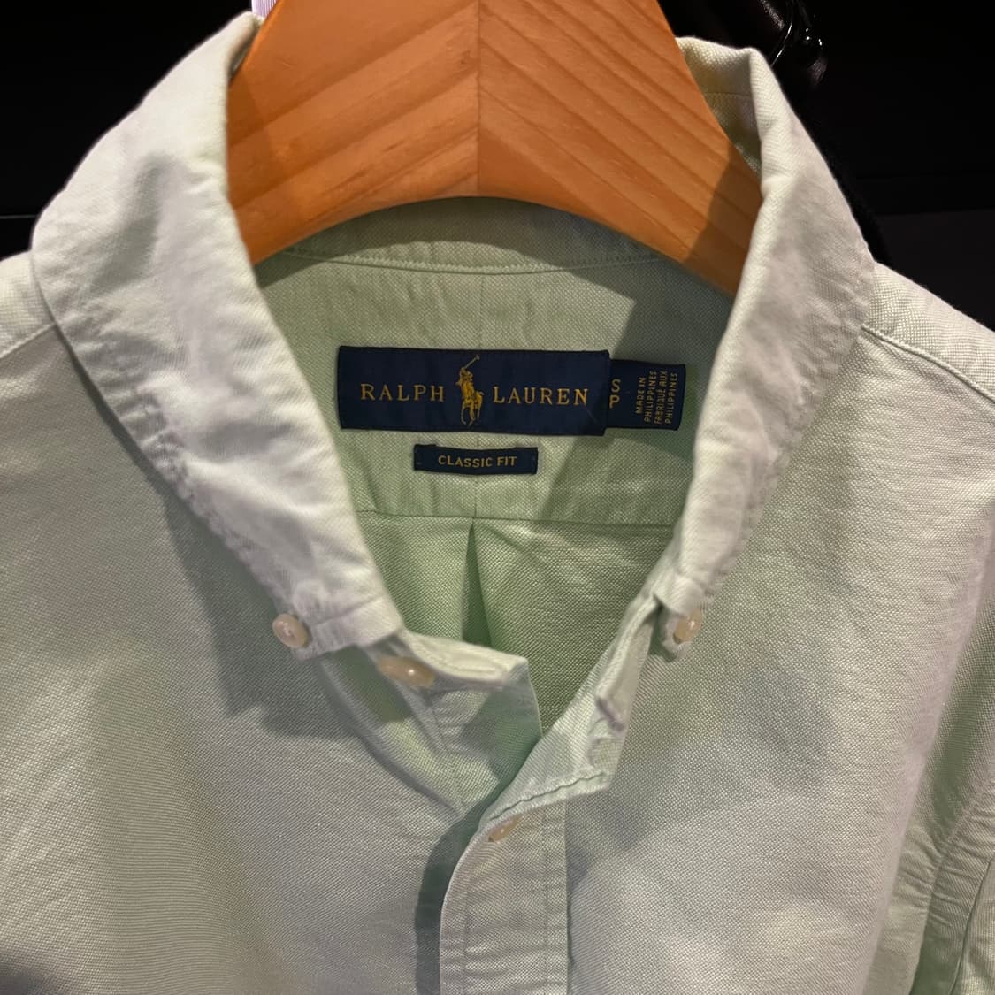 폴로 랄프로렌 파스텔그린 셔츠 상품이미지5