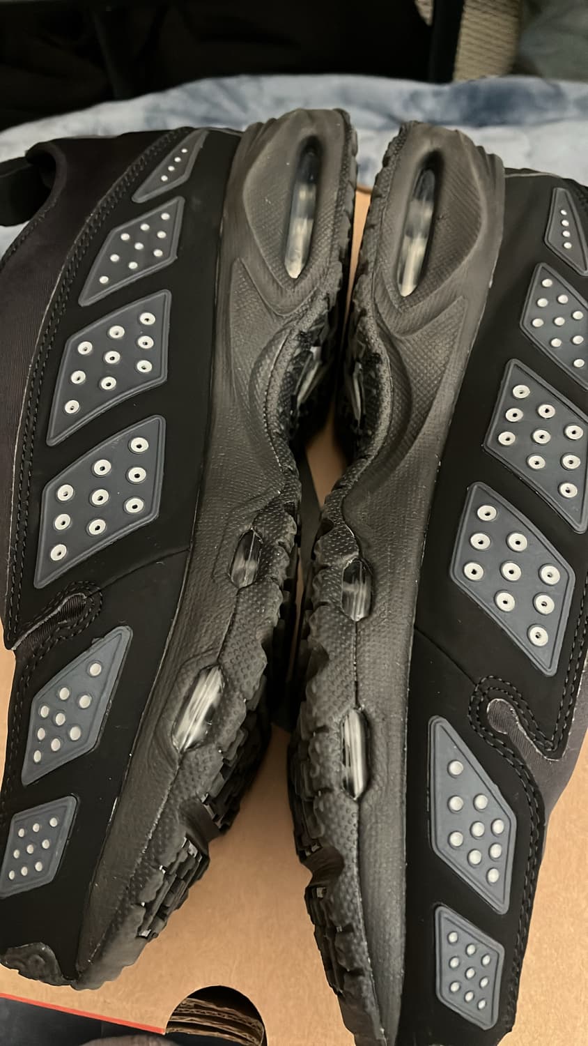 나이키 에어맥스 SNDR 블랙 앤 실버 상품이미지2