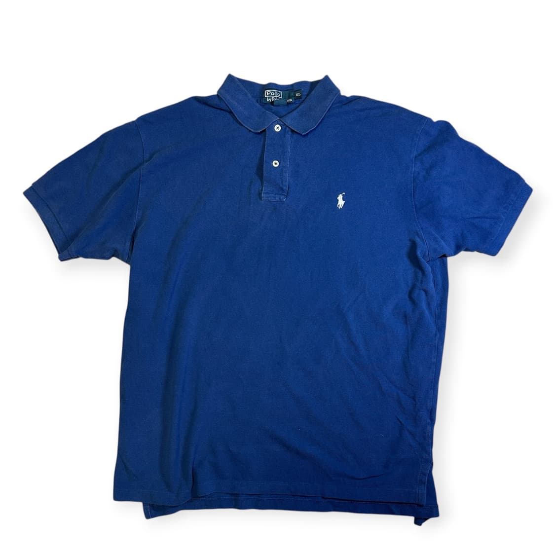 폴로 랄프 로렌 정품 반팔 카라티 네이비 XL 상품이미지2