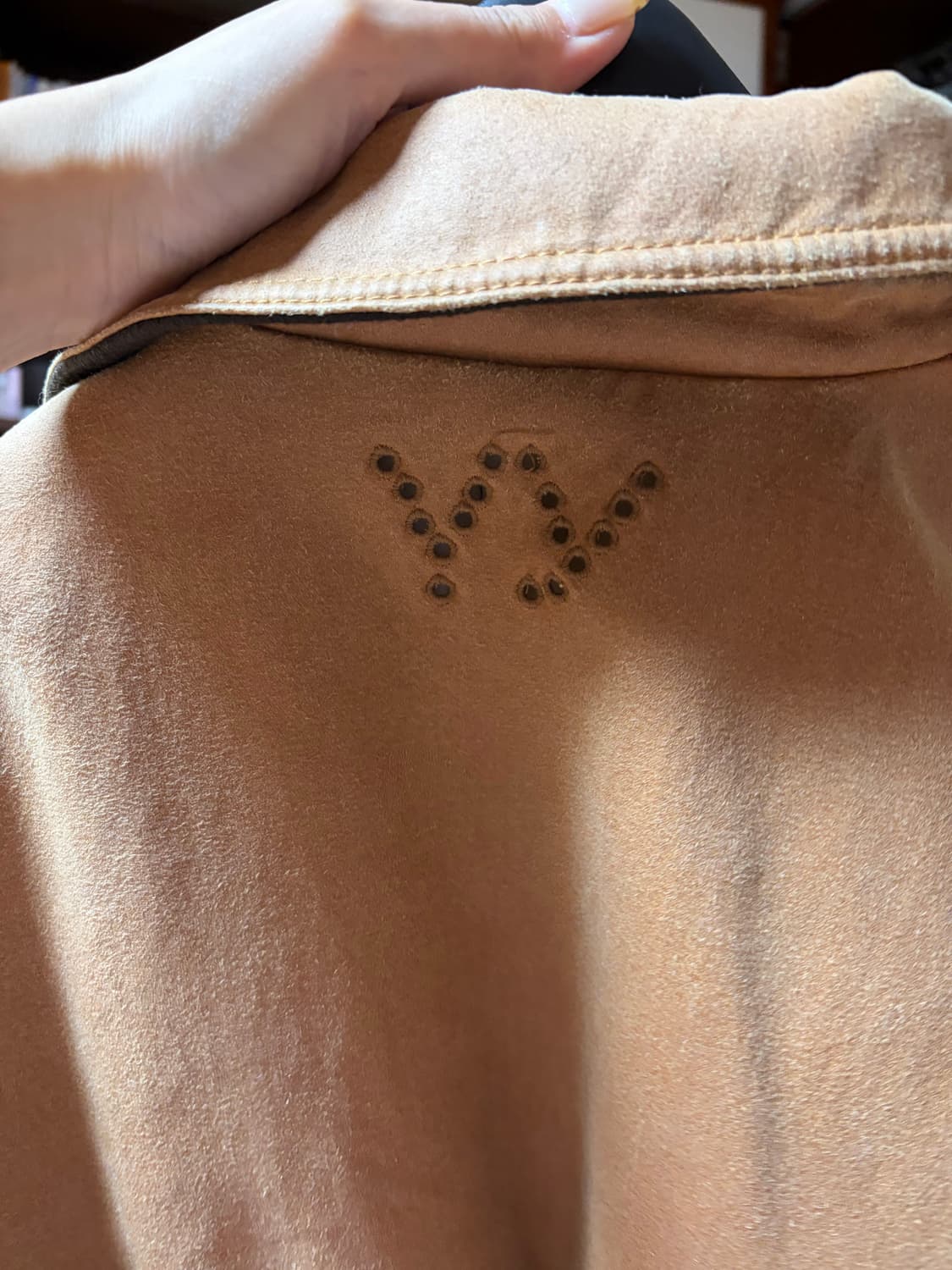 오픈와이와이open yy 크롭자켓 tan paper crop jacket 상품이미지4