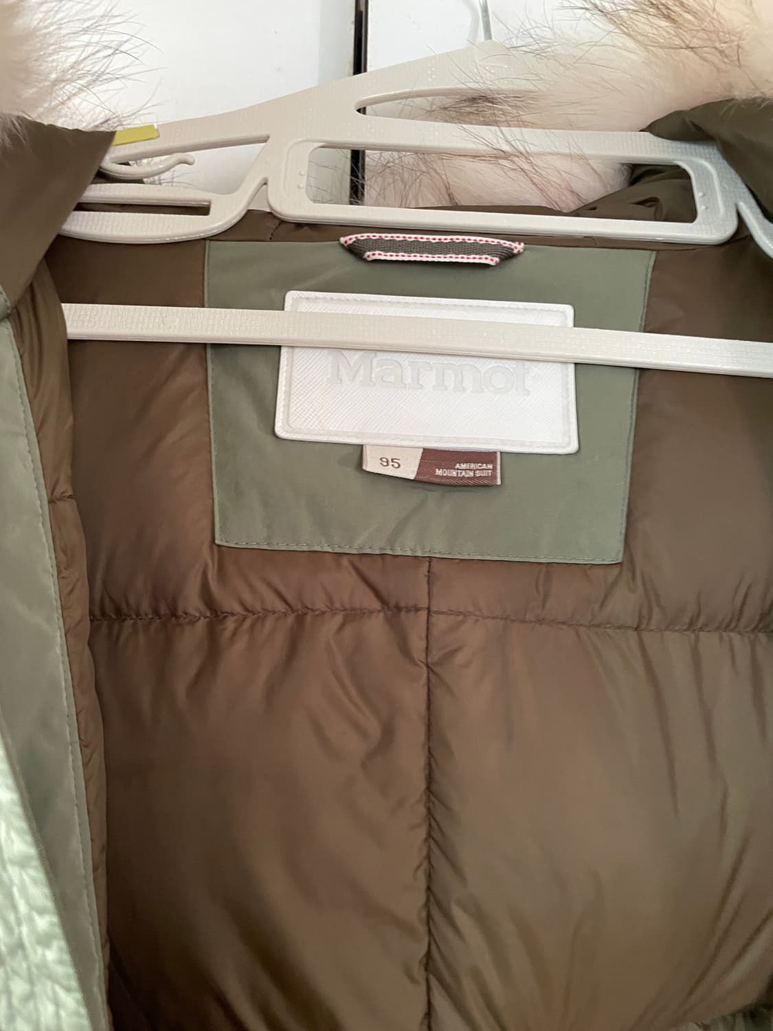 마모트 구스 다운 자켓 카키 95 상품이미지4