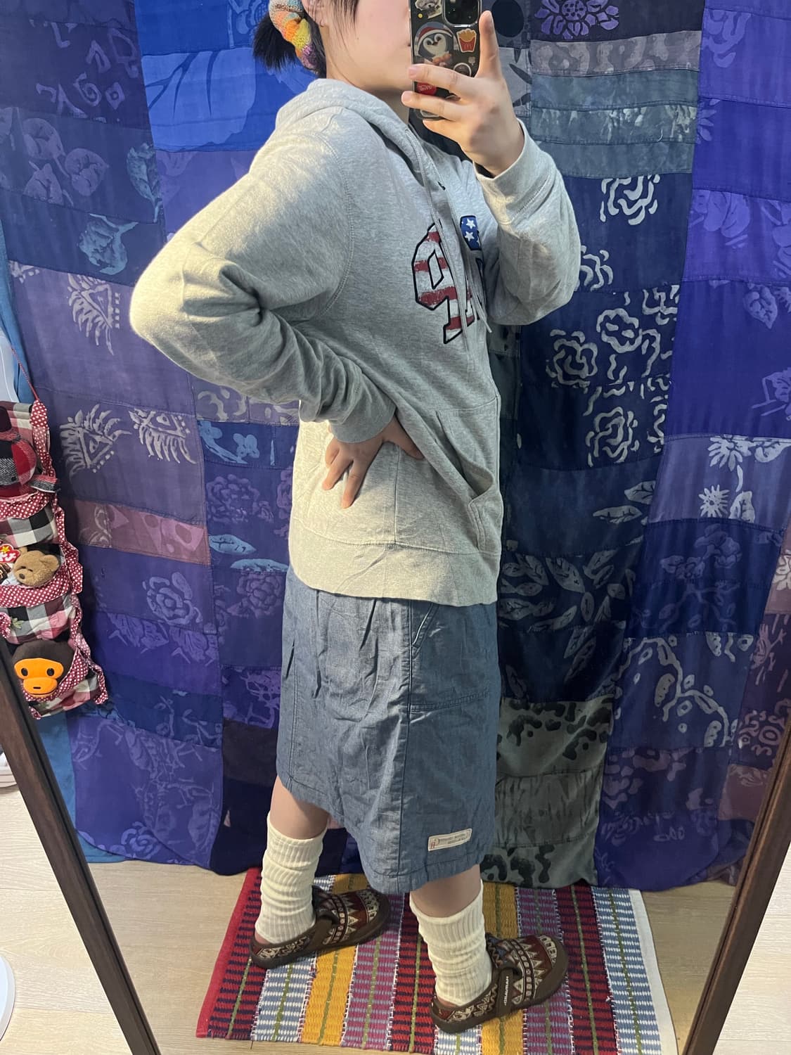 GAP 갭 성조기 후드집업 상품이미지4