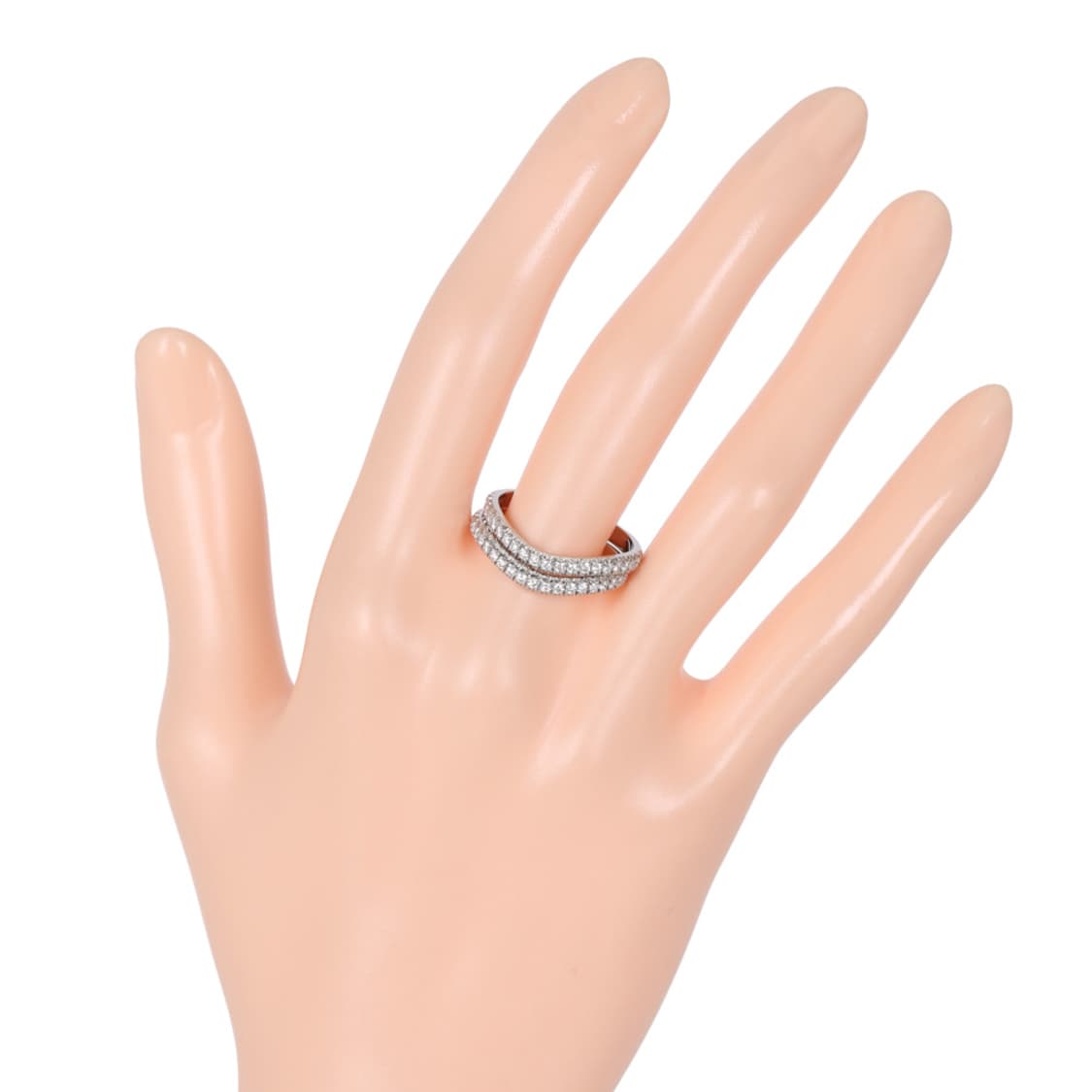 쇼메 리앙 다무르 링 다이아몬드 웨딩밴드 파베 반지 53호 082899 상품이미지8