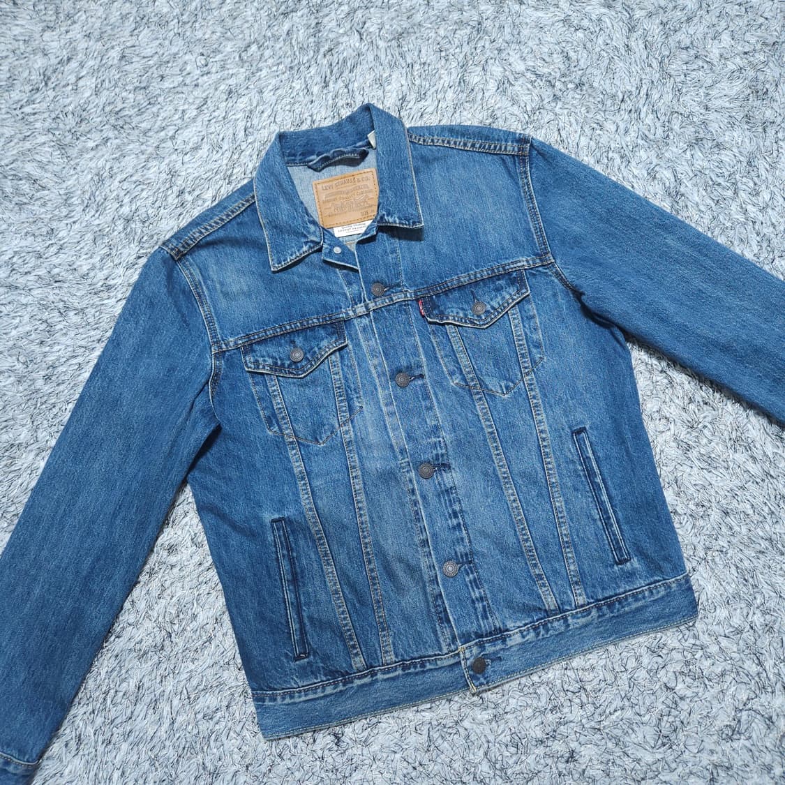 리바이스) M 남자 트러커자켓 청데님자켓 / 왕눈이샵 상품이미지2