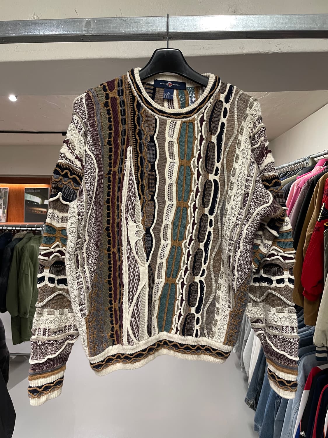 ❤️‍🔥대장급❤️‍🔥빈티지 케이블 니트 상품이미지4