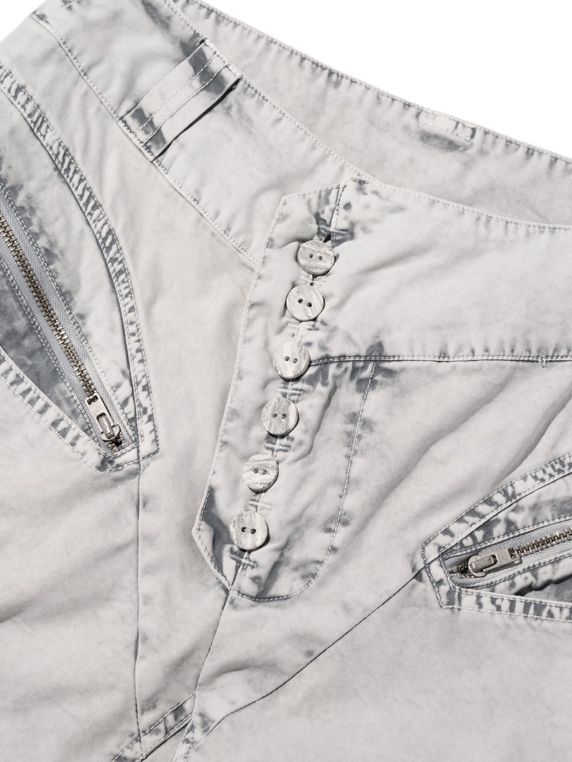 미스치프 BLEACHED PINTUCK PANTS-GREY S사이즈 상품이미지3
