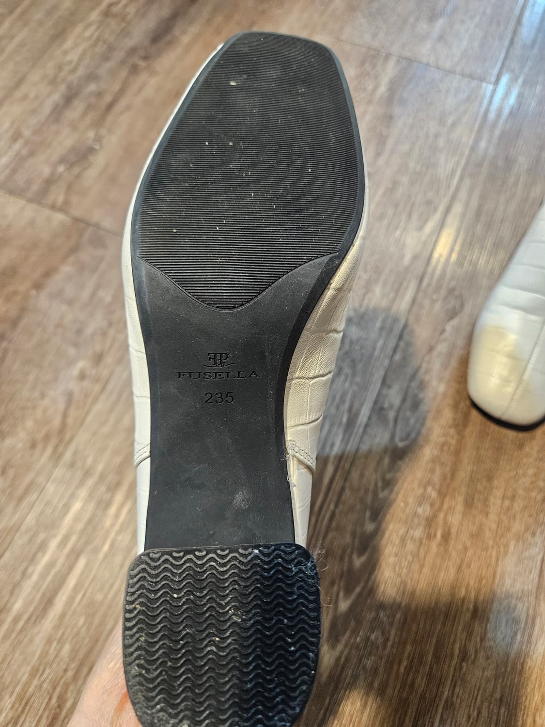 이태리 푸셀라 아이보리 앵클부츠  상품이미지5