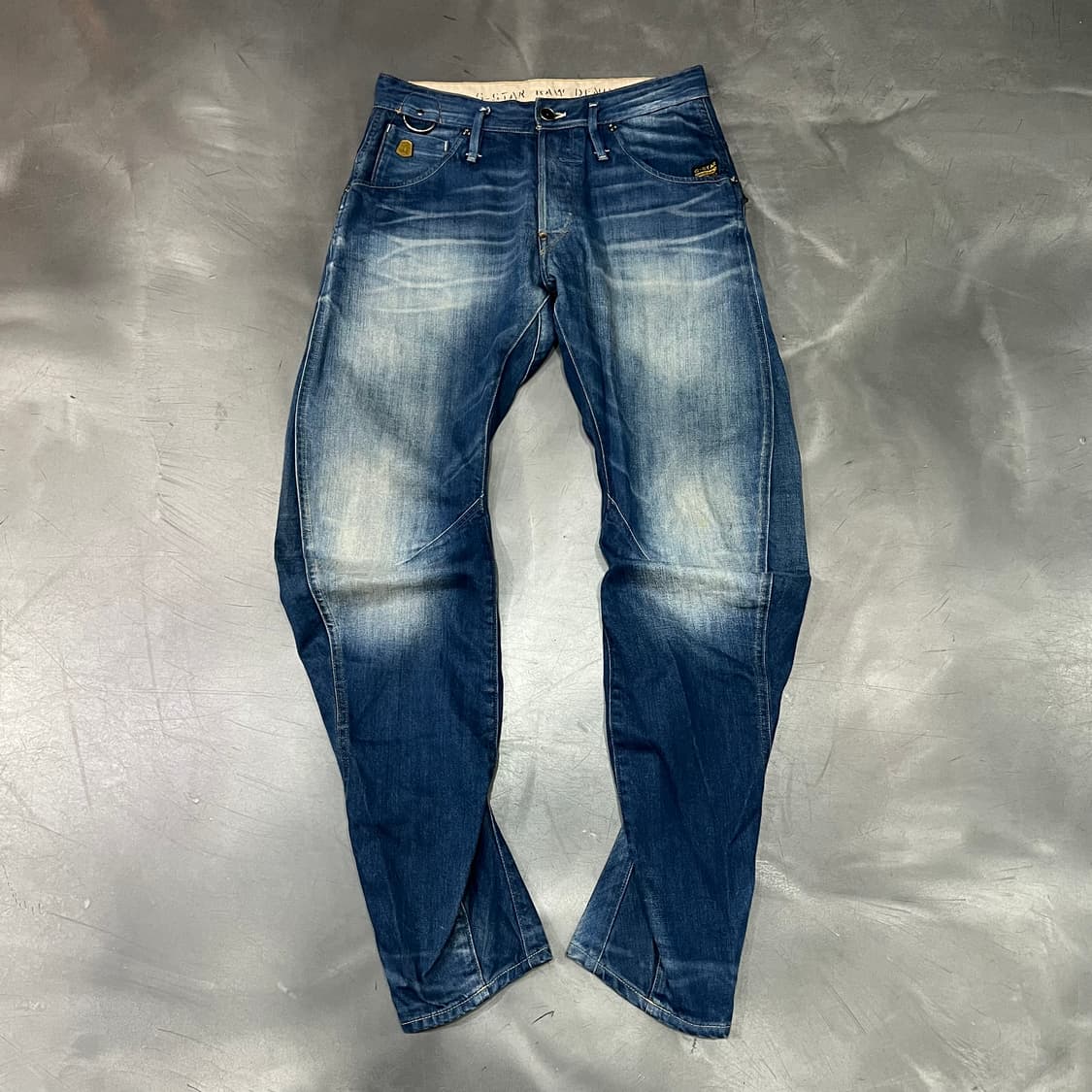  지스타로우 워싱 데님 팬츠 y16201 상품이미지1