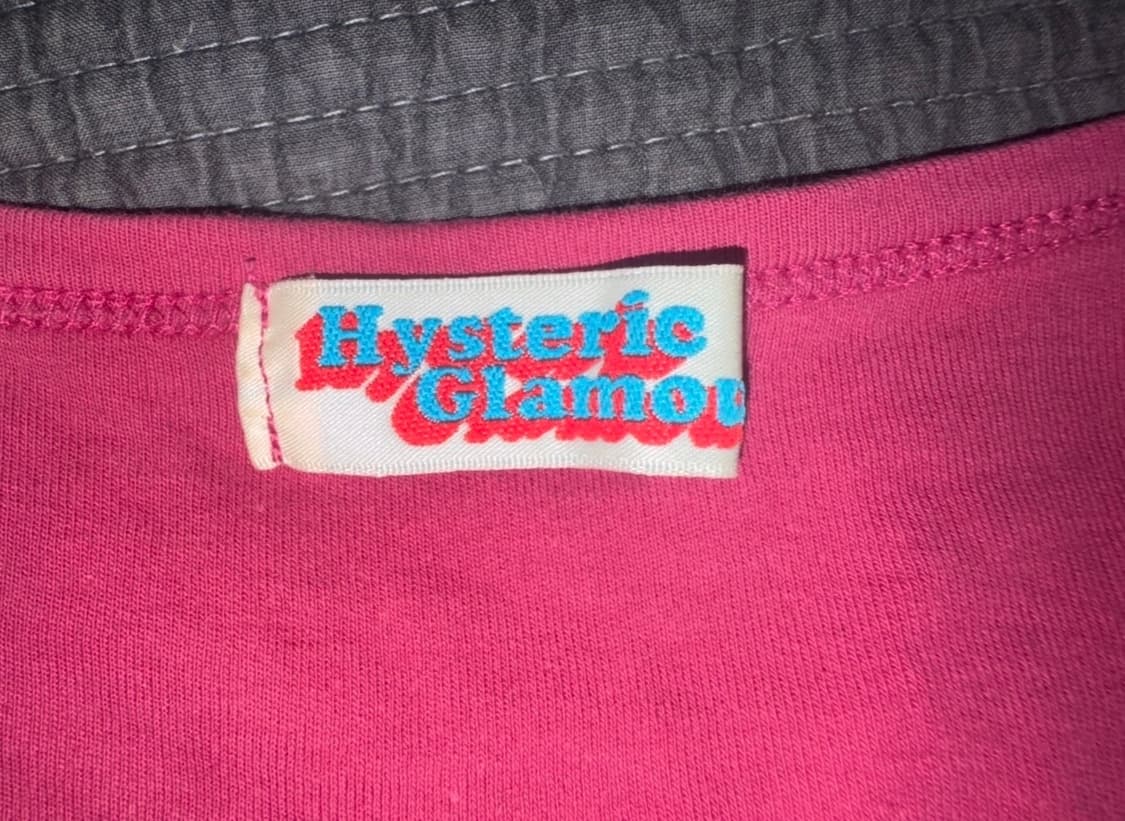 히스테릭글래머 핑크 롱슬리브 상품이미지2