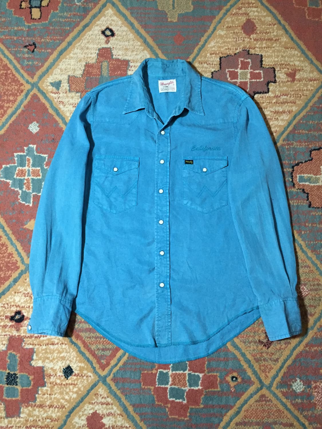 빈티지 랭글러 웨스턴 셔츠 상품이미지1