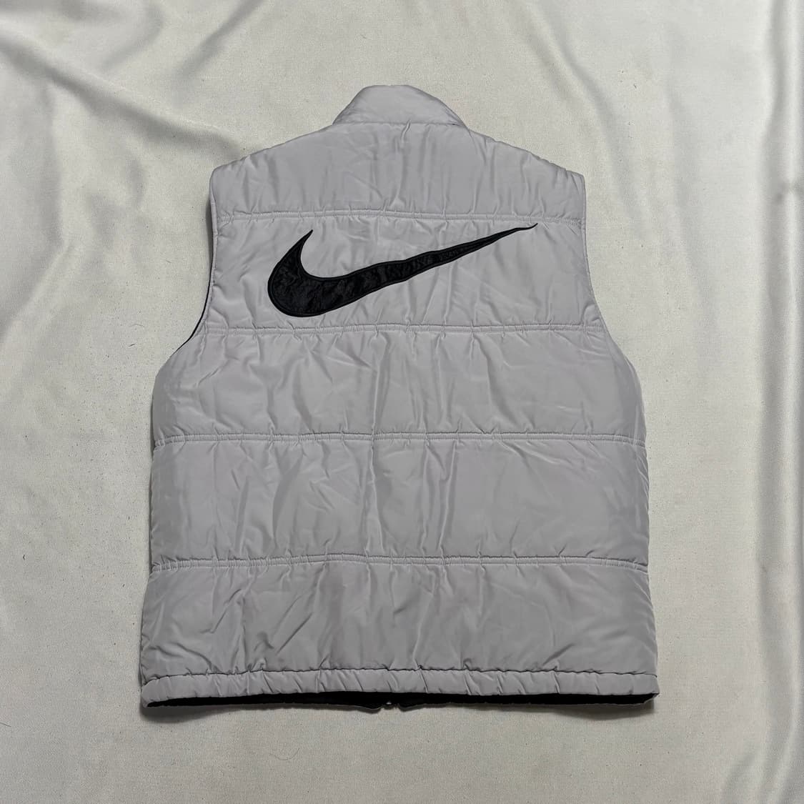 M 나이키 리버시블 블랙 그레이 패딩 베스트 상품이미지5