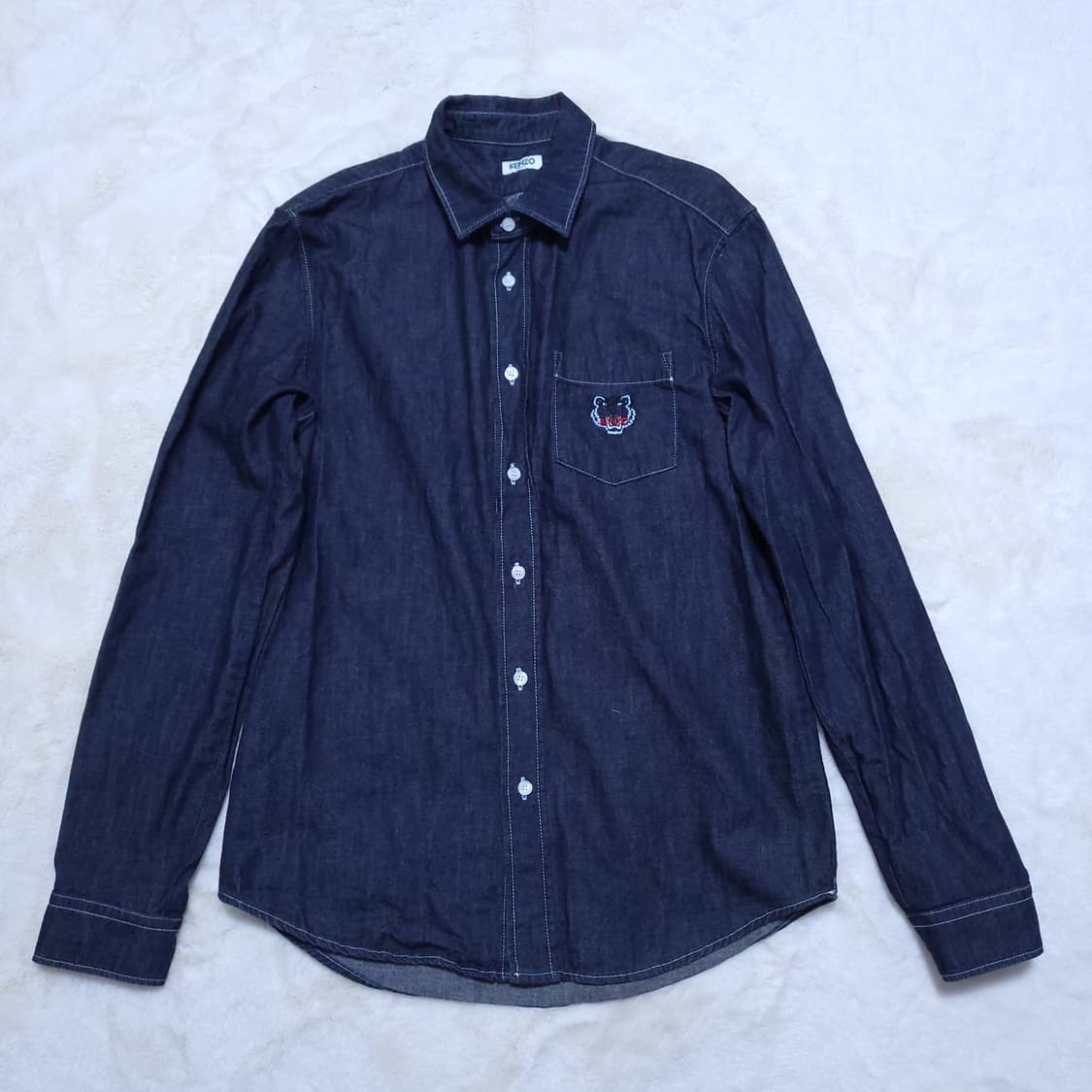 겐조 남성 데님셔츠 M 0404  뽀샤샤 상품이미지1