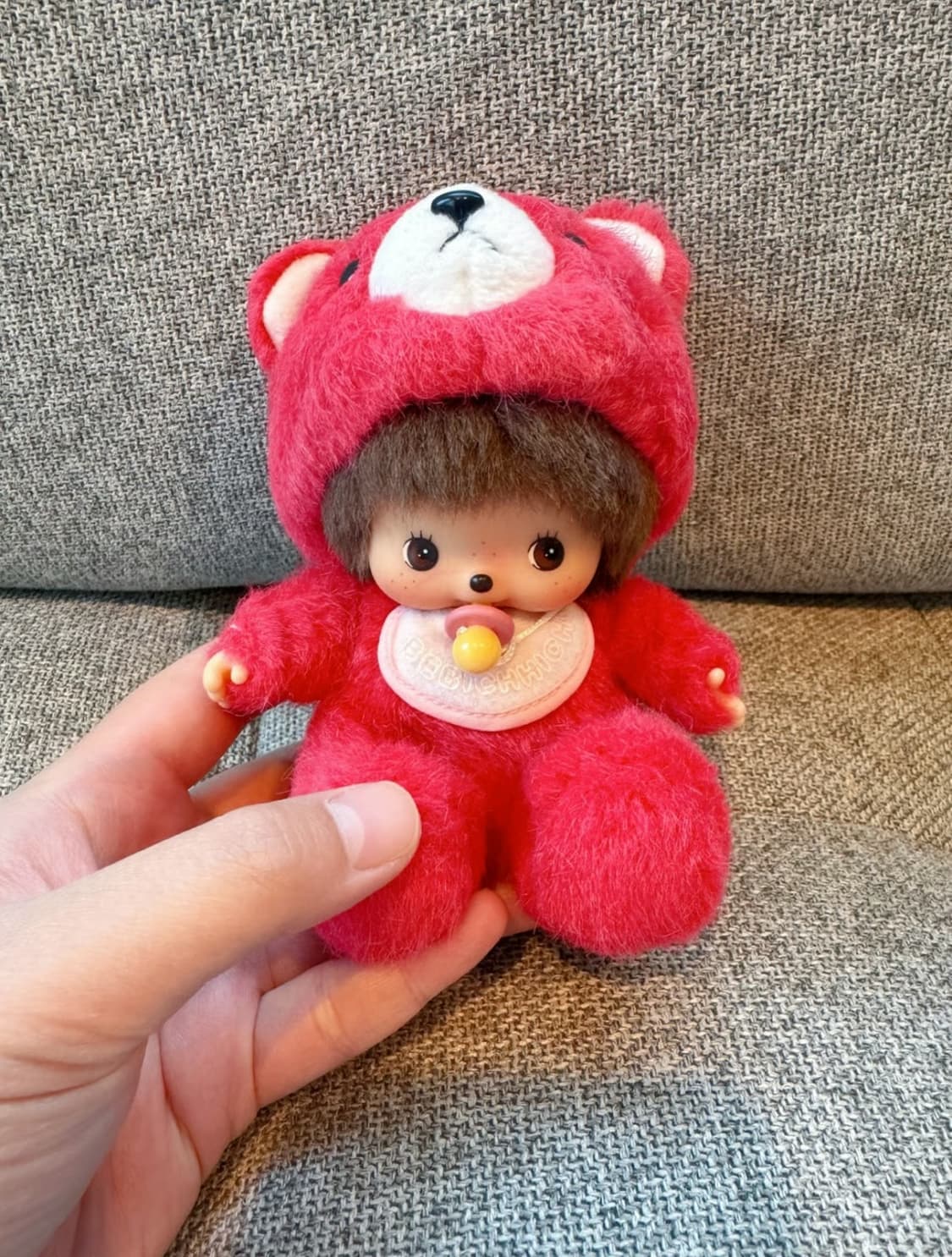 몬치치 베비치치 레드 베어 인형 상품이미지2