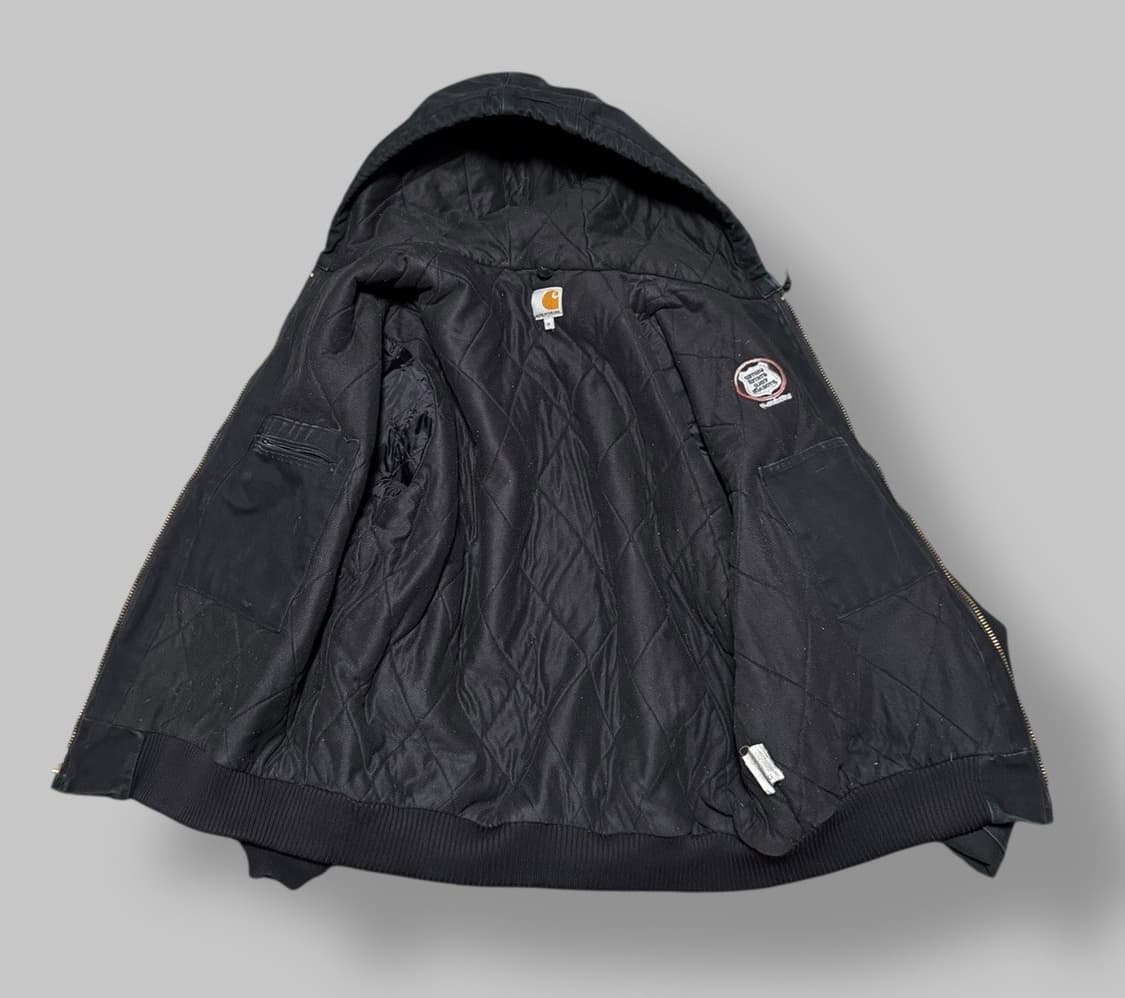 칼하트 J140 유니온 후드 자켓 블랙 상품이미지3
