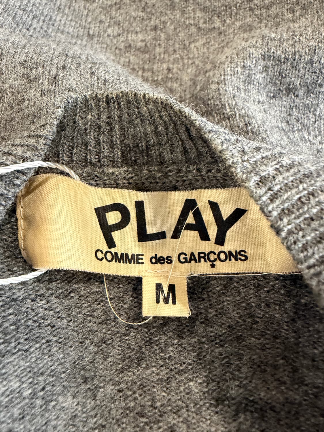 꼼데가르송 레드 하트 와펜 가디건 상품이미지5