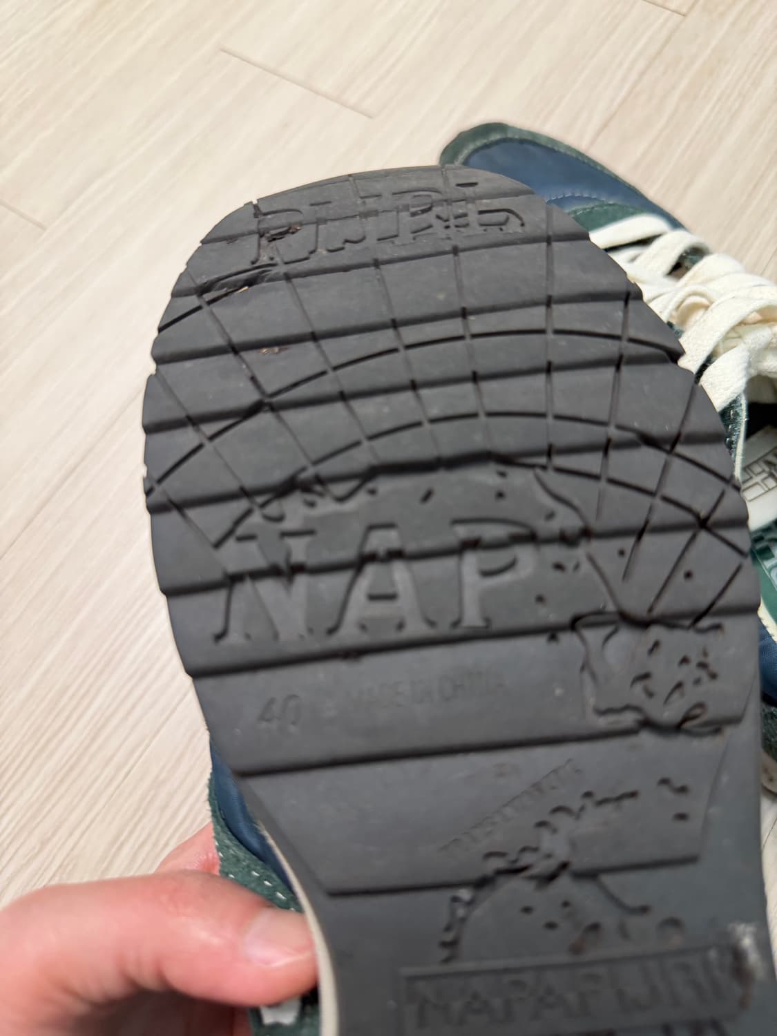 나파피리 스니커즈 운동화 남성용 40 그린 상품이미지4