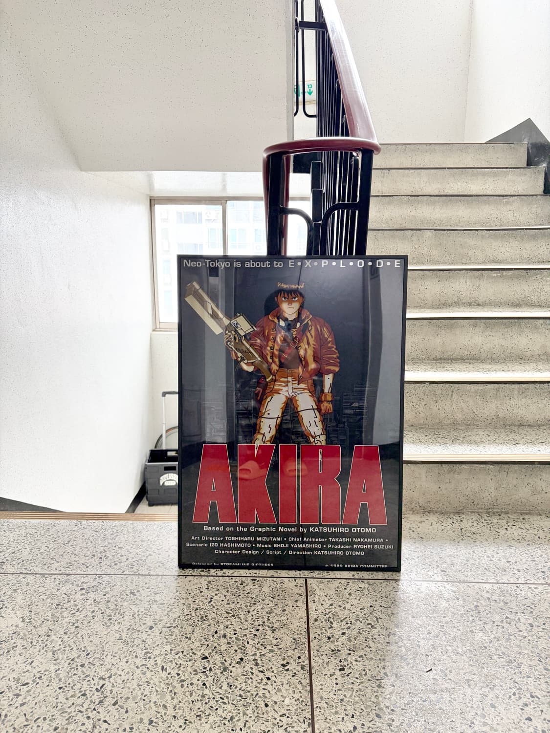 영화 아키라(AKIRA) 오리지널 리프린팅 포스터 액자 상품이미지1