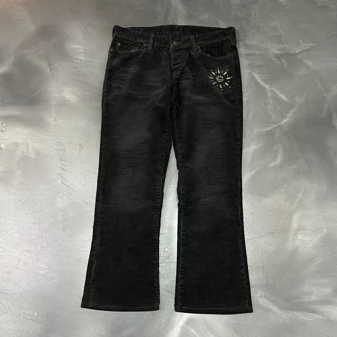  빈티지 잼스톤 부츠컷 코듀로이 팬츠 y16363 상품이미지1