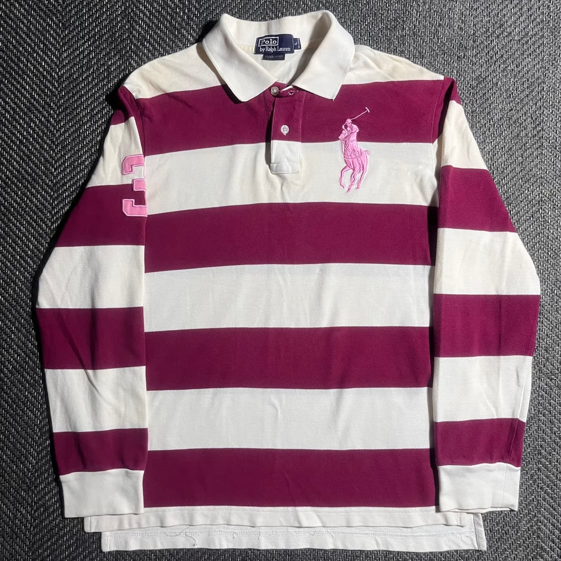 [L] POLO 폴로 빅포니 럭비티셔츠 상품이미지2