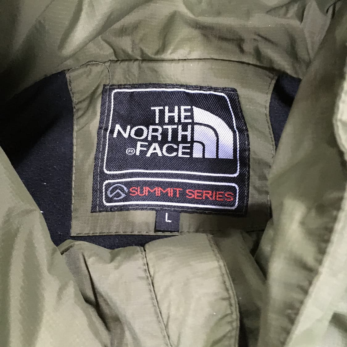 투티/A4 노스페이스 후드 바람막이 카키 L 상품이미지4