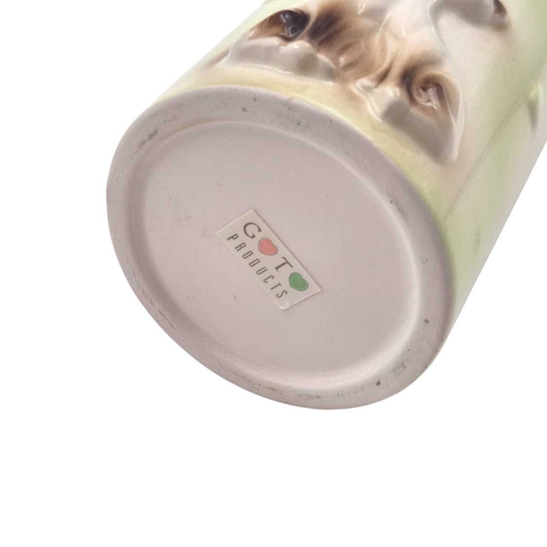 80s 레트로 고양이 도자기 기둥 꽃병 상품이미지5