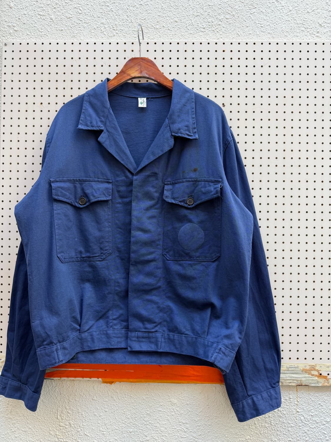 OLD VINTAGE NAVY MECHANIC 메카닉 프렌치워크자켓 상품이미지3