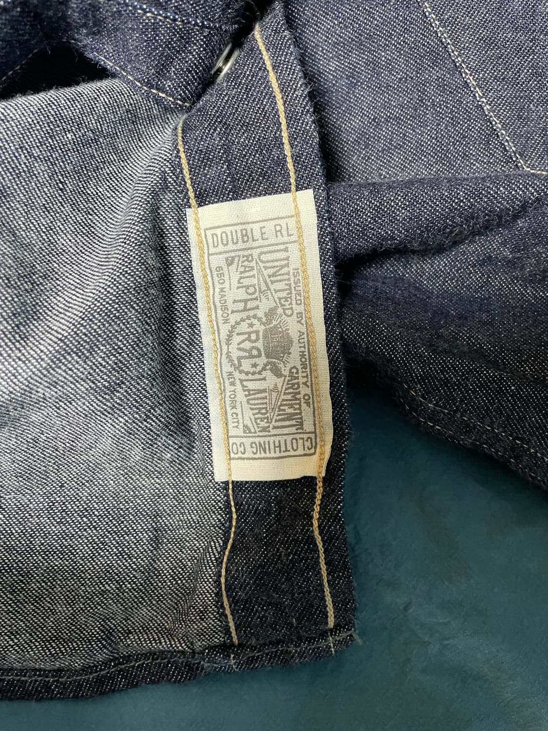 [L] RRL 데님 웨스턴 셔츠  상품이미지5