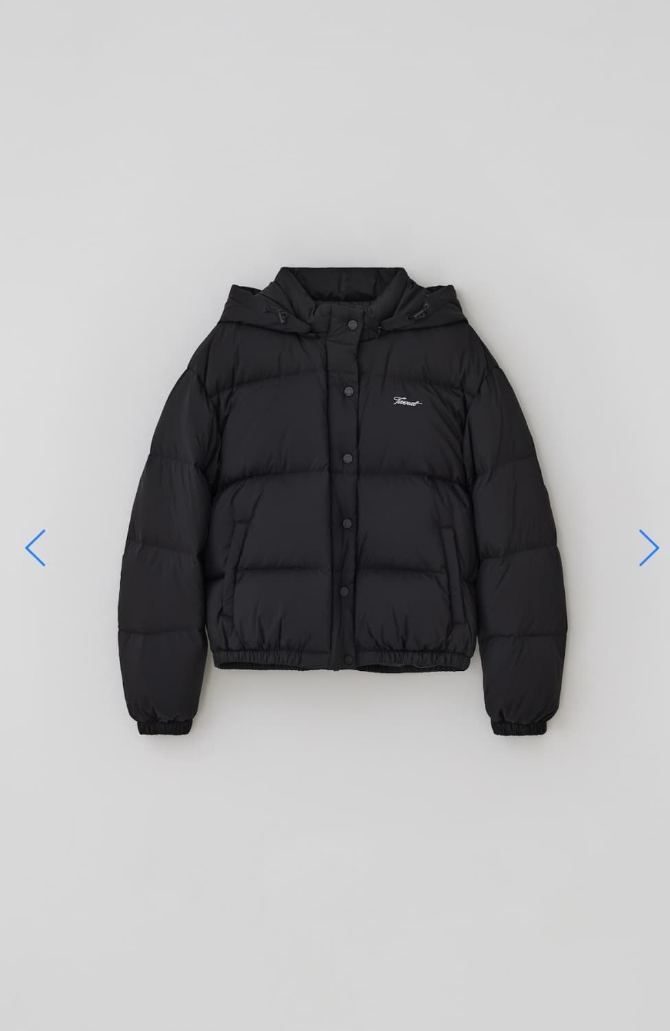 타낫 푸퍼 패딩 블랙 상품이미지1