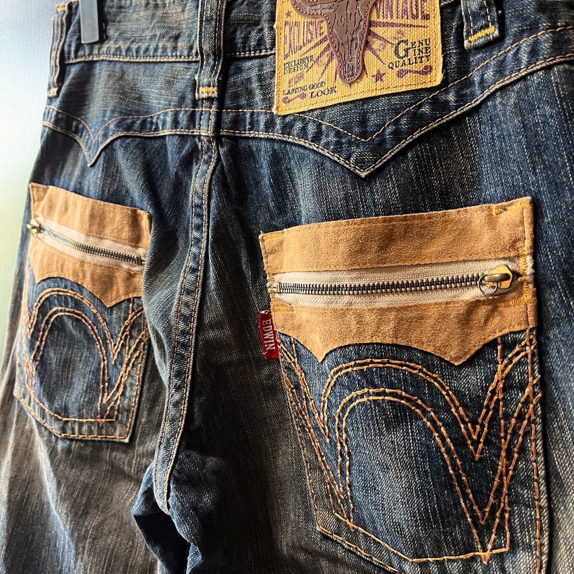 EDWIN Exclusive Vintage 데님 쇼츠 상품이미지1