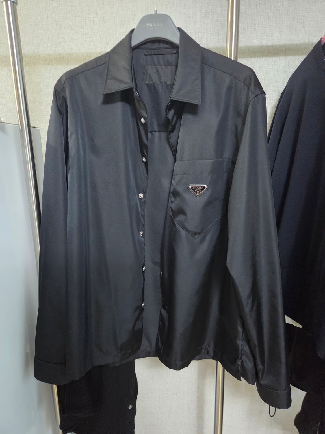[정품/새상품급] 프라다 리나일론 셔츠 자켓 M 상품이미지1