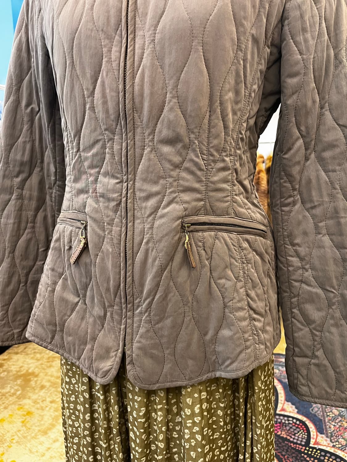 헨리 코튼 퀼팅 자켓 상품이미지4