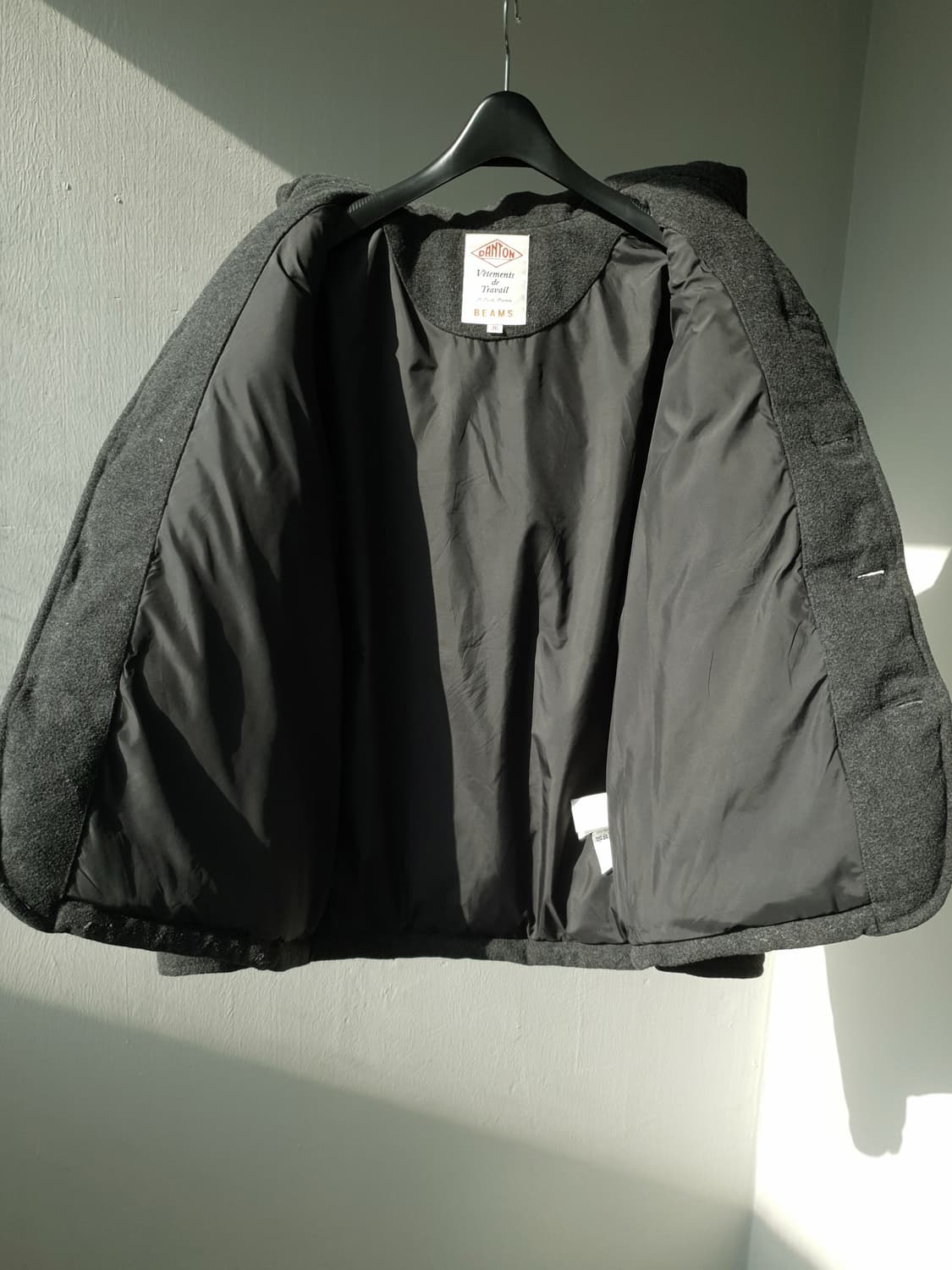 DANTON x BEAMS wool down jacket 상품이미지8