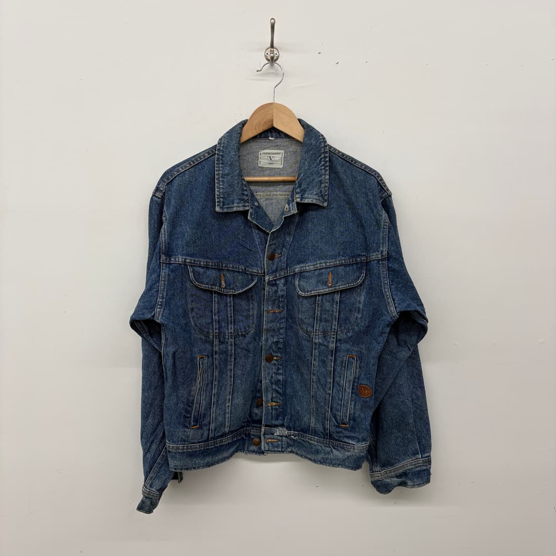 발렌티노 빈티지 청바지 데님 자켓 남성XL 상품이미지1