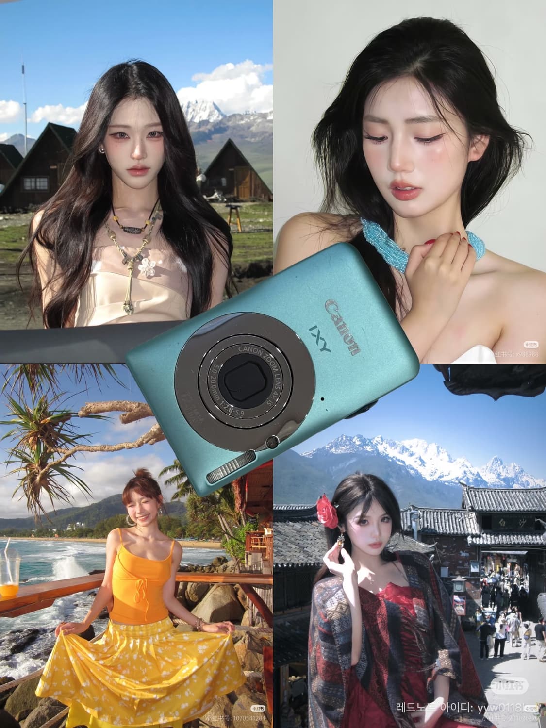 풀박!) Canon IXY 200F IXUS 105 익시 익서스 핑크 상품이미지1