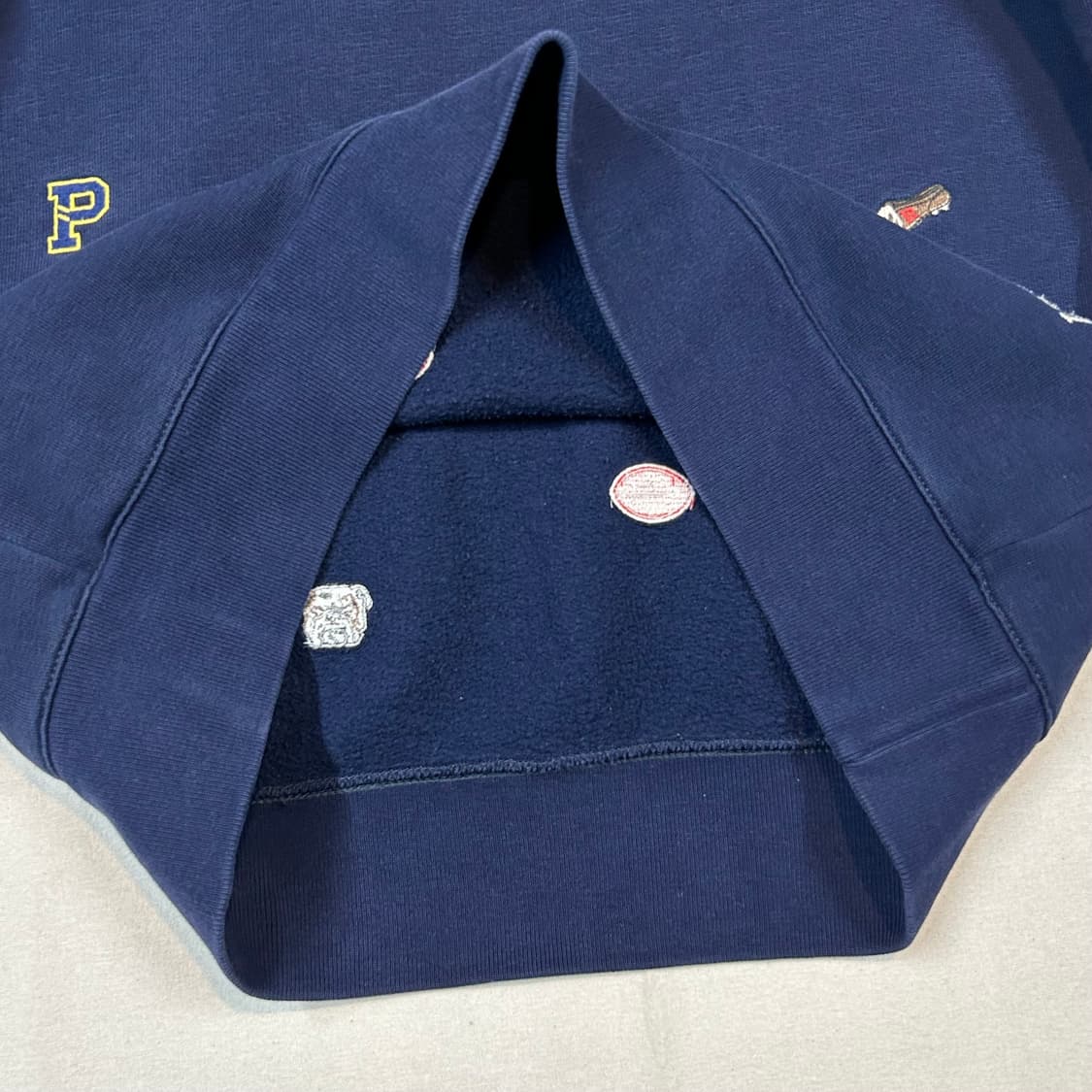 M) 폴로 랄프로렌 네이비 엠브로이드 자수 맨투맨 상품이미지4