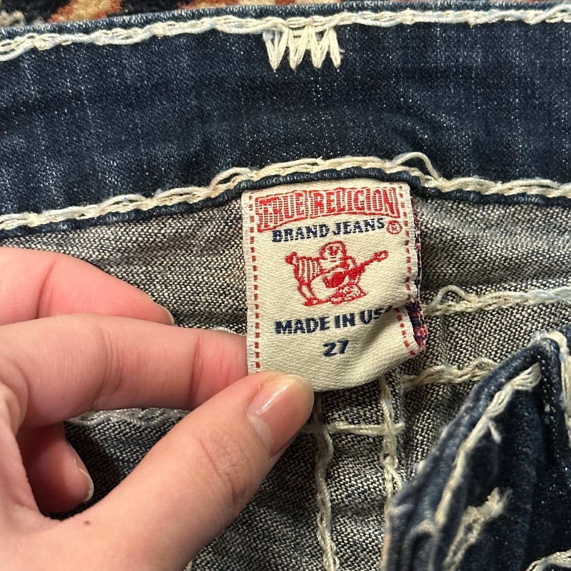 트루릴리전 Billy Super T 부츠컷 데님 팬츠 (27) y2k 상품이미지8