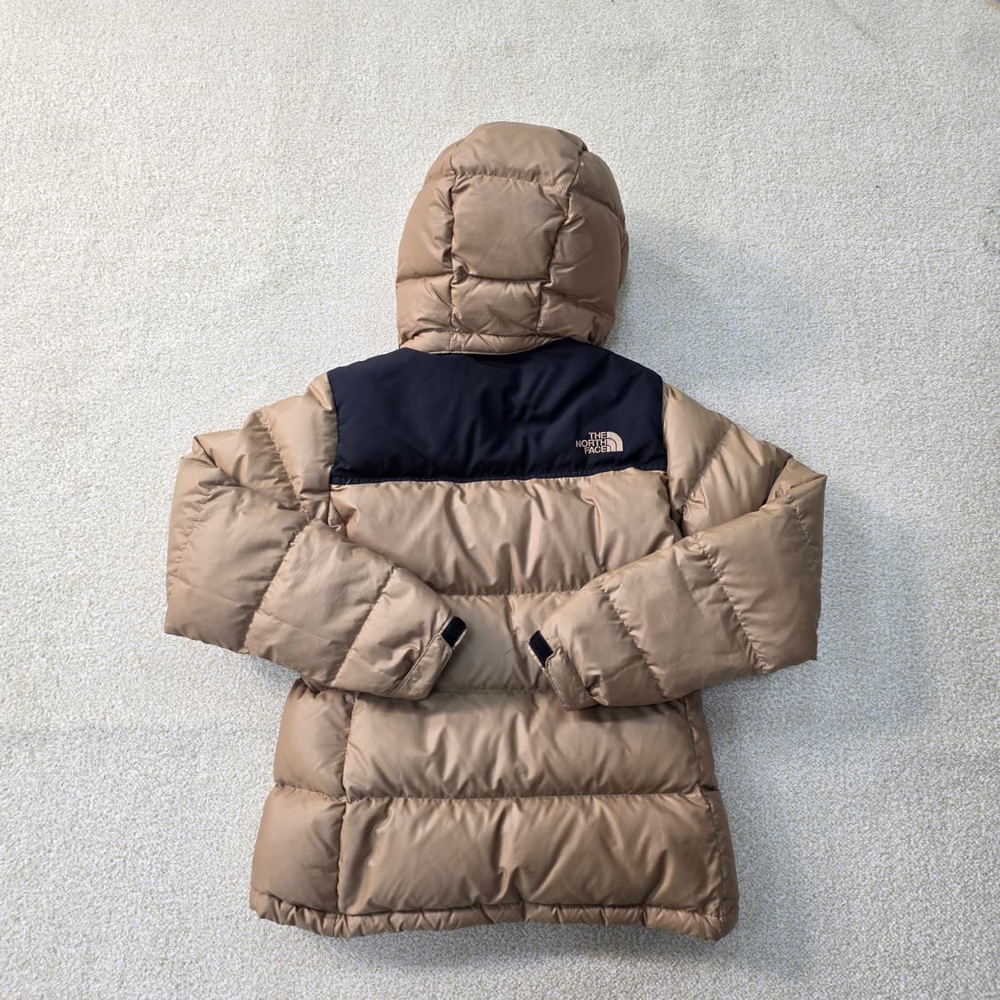 [80] 노스페이스 구스다운 골드브라운 패딩 점퍼 1215J1 상품이미지3