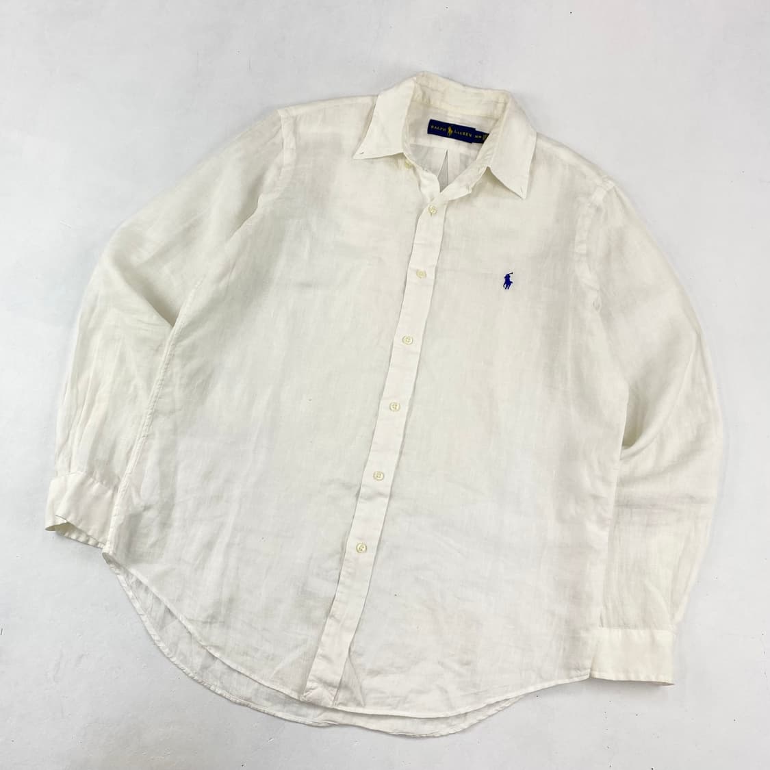 폴로 신형 린넨 화이트 셔츠 (98) 상품이미지2
