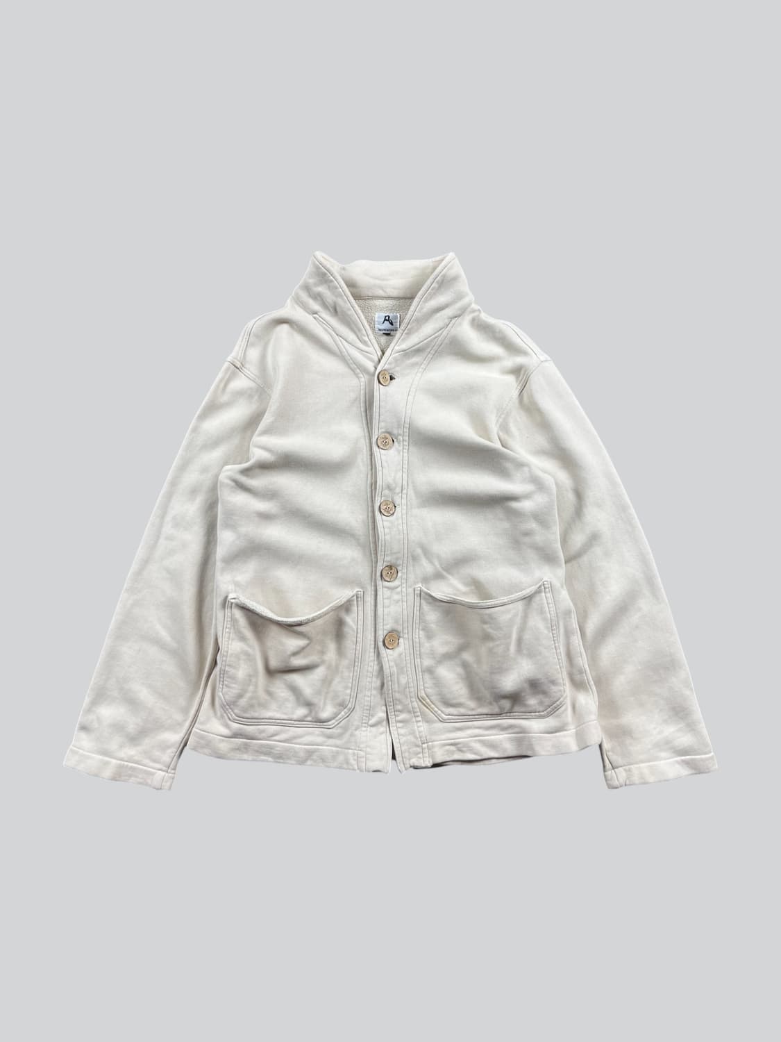 NEPENTHES 아이보리 스웻 가디건 상품이미지1