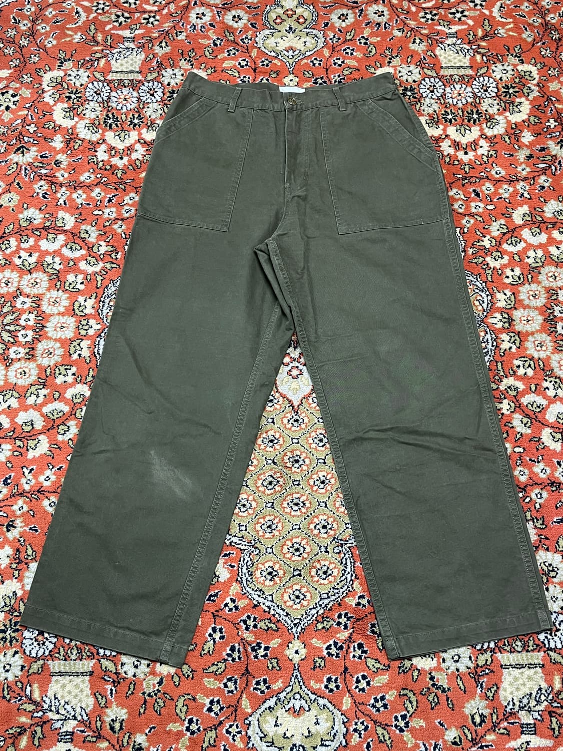 [L] 에스피오나지 퍼티그 팬츠 올리브 상품이미지1