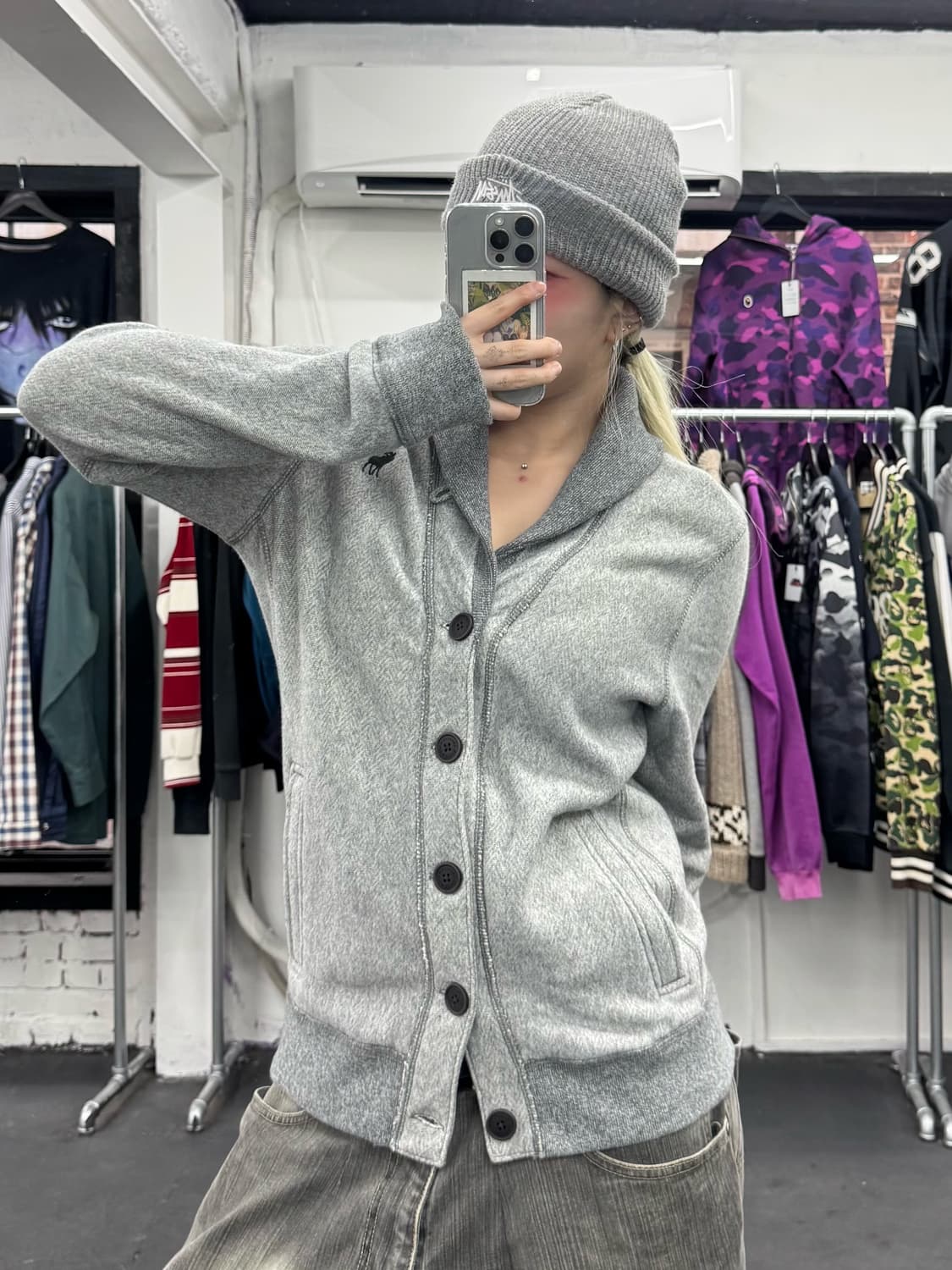 아베크롬비 버튼 가디건 상품이미지4