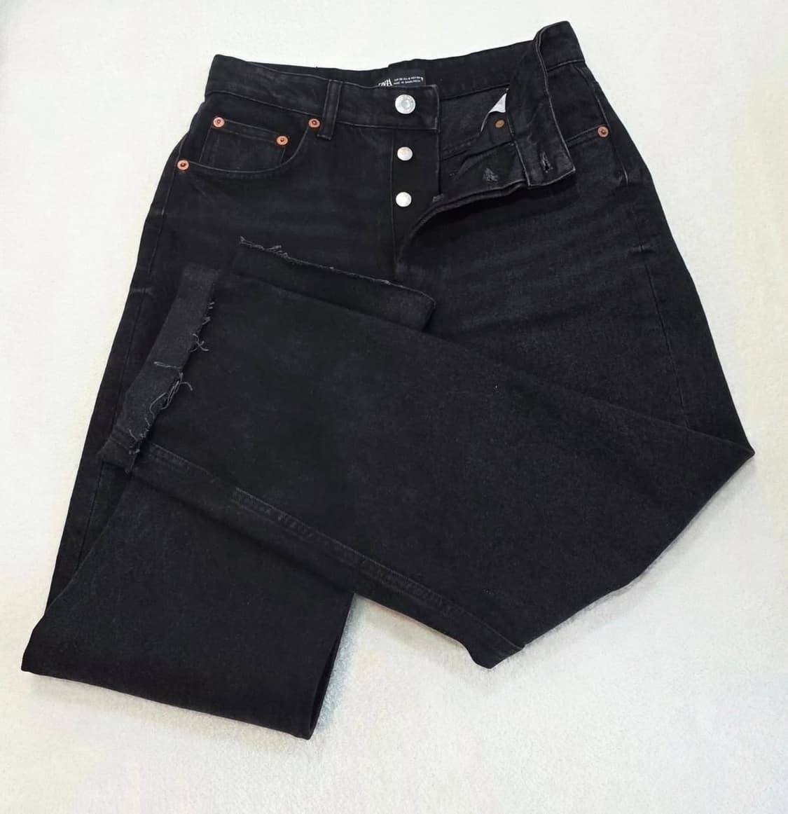 ZARA 와일드 데님 팬츠 상품이미지4