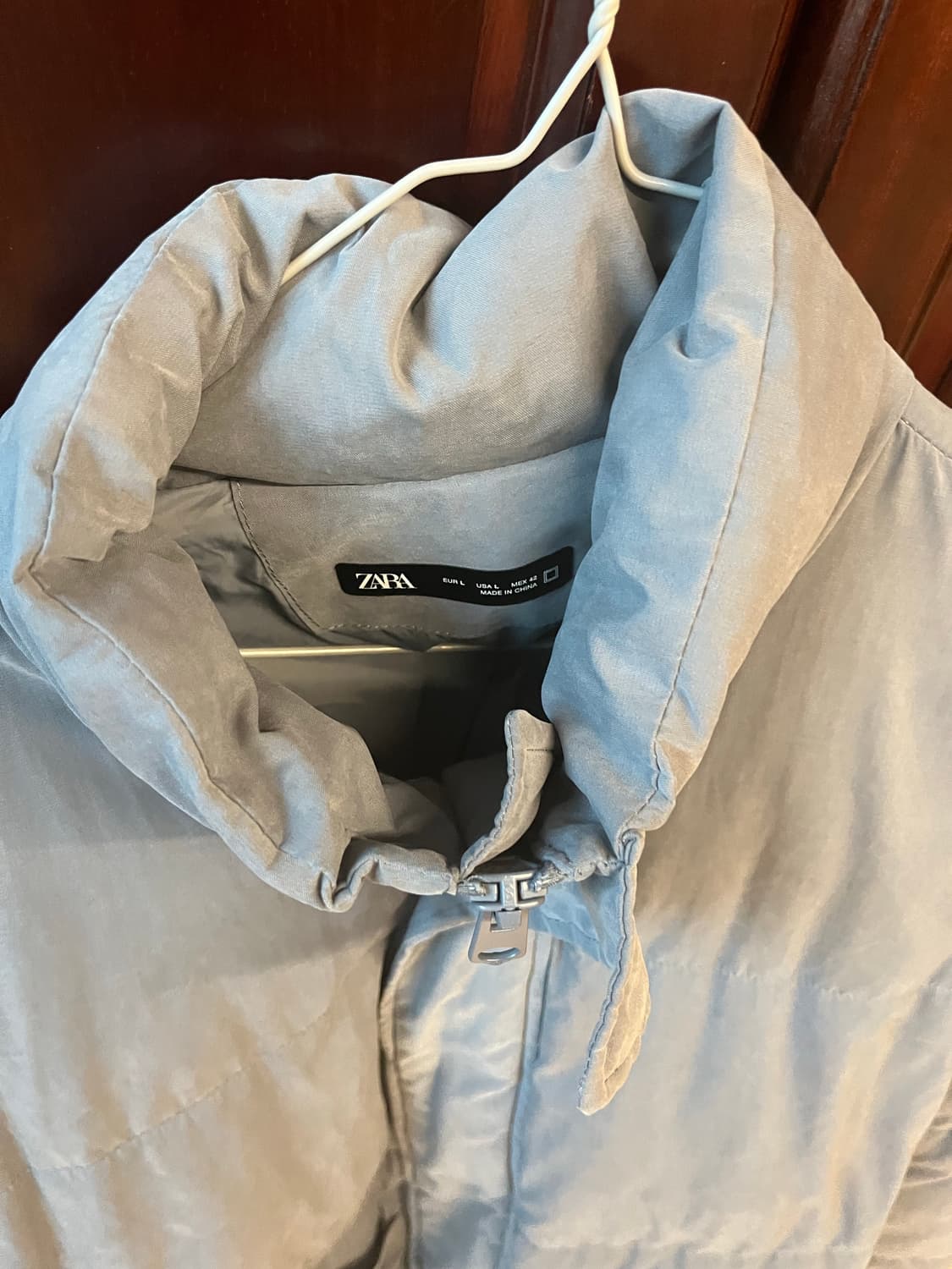 자라 푸퍼 피그먼트워싱 상품이미지3