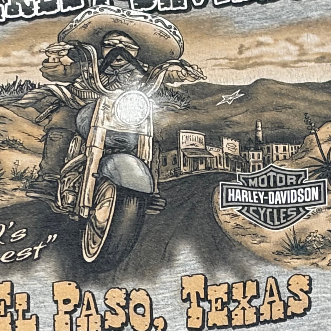 미국 빈티지 할리데이비슨 주머니 반팔티 상품이미지4