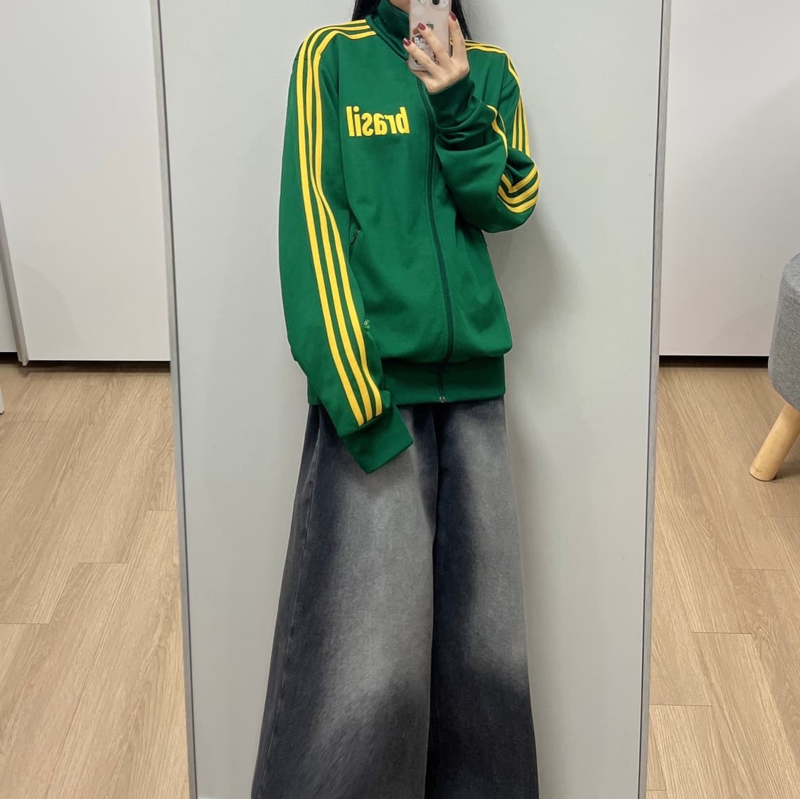 아디다스 월드컵 브라질 백로고 트랙탑 져지 상품이미지2