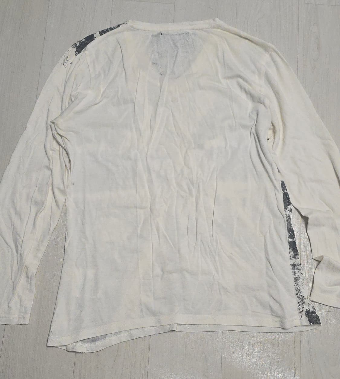 캐서린 햄넷 긴팔 흰색 상품이미지4