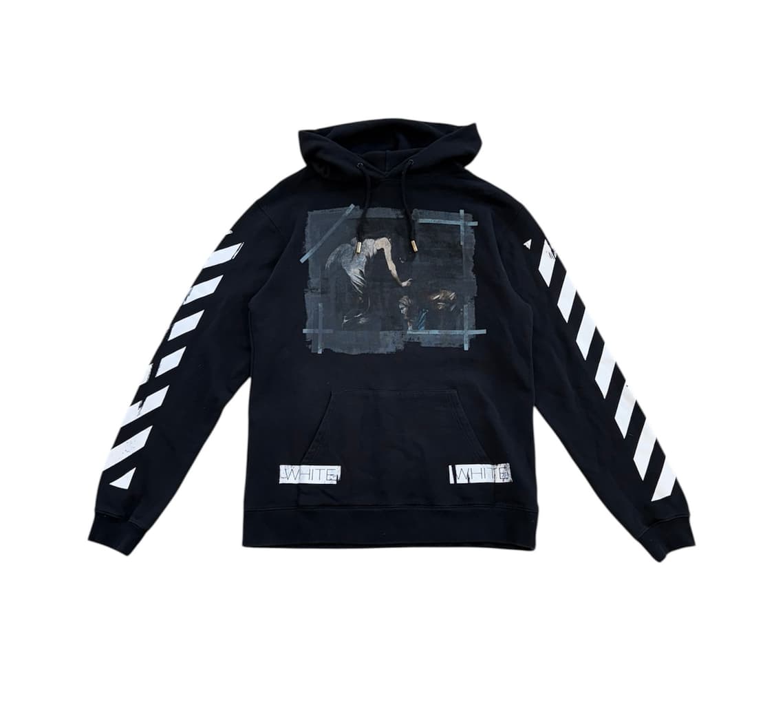오프화이트 16SS 카라바조 프린팅 후디 상품이미지1
