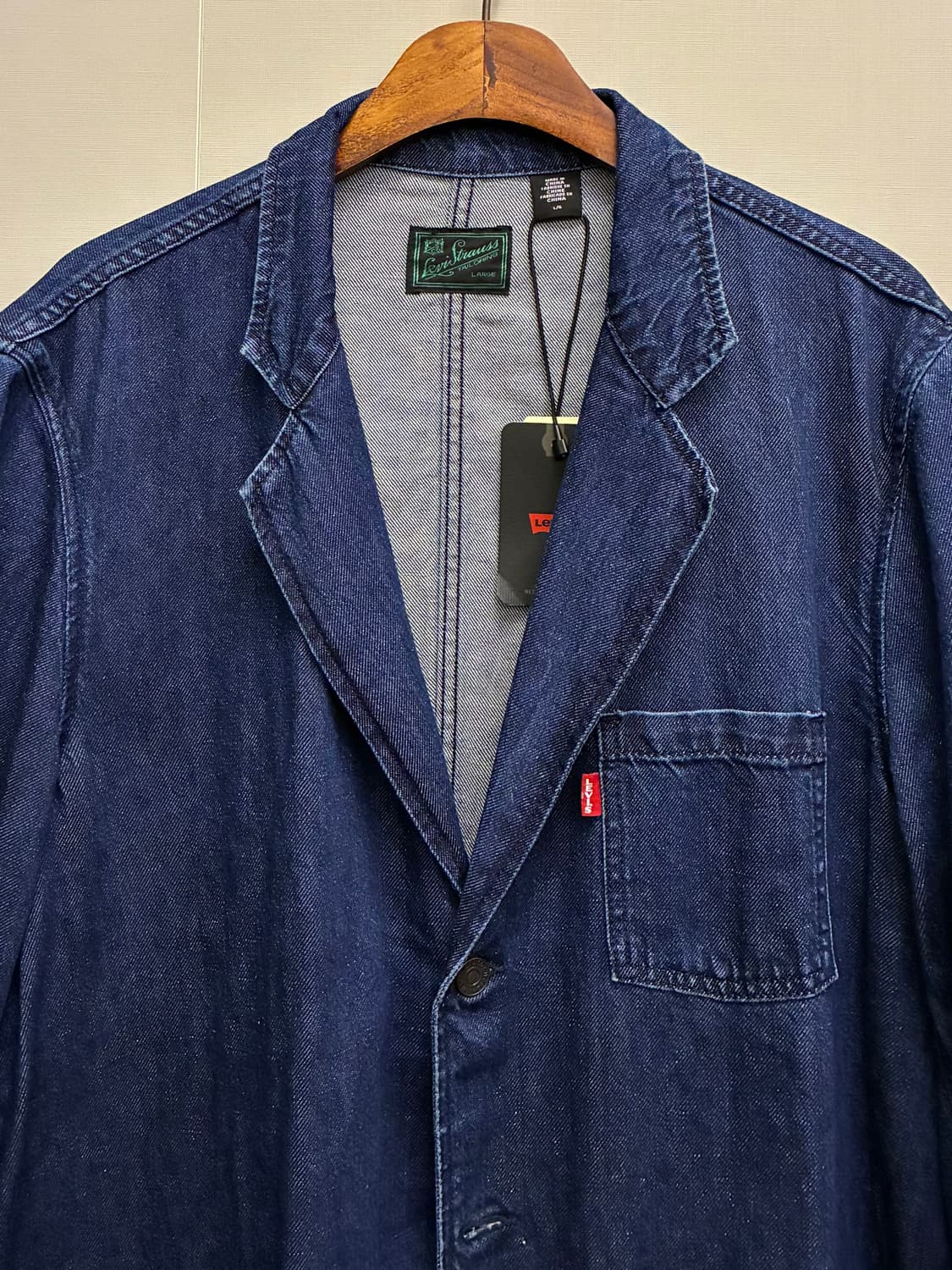 (XL)Levis 리바이스 테일러링 루즈핏 블레이저 데님자켓 상품이미지4